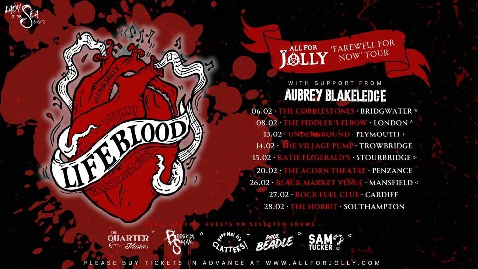 All For Jolly - 'FAREWELL FOR NOW' TOUR - STOURBRIDGE