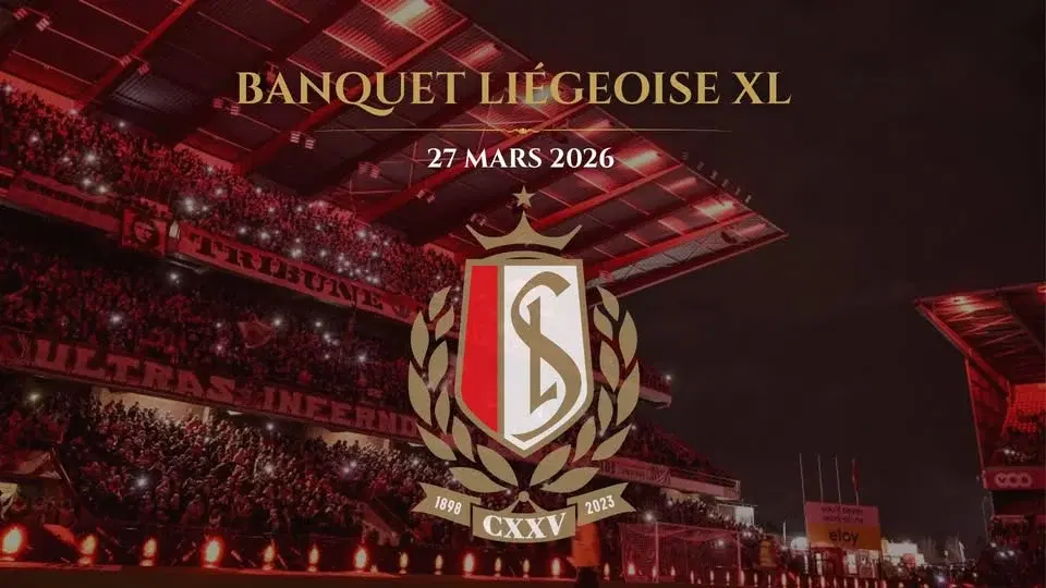 BANQUET LIÉGEOISE XL AU STANDARD ❤️💛