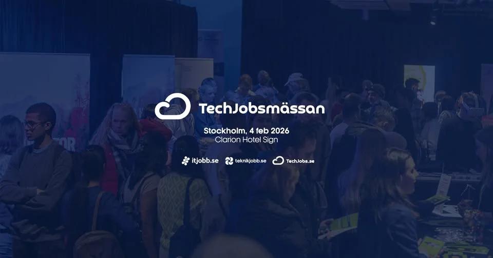 Techjobsmässan 2026, Stockholm
