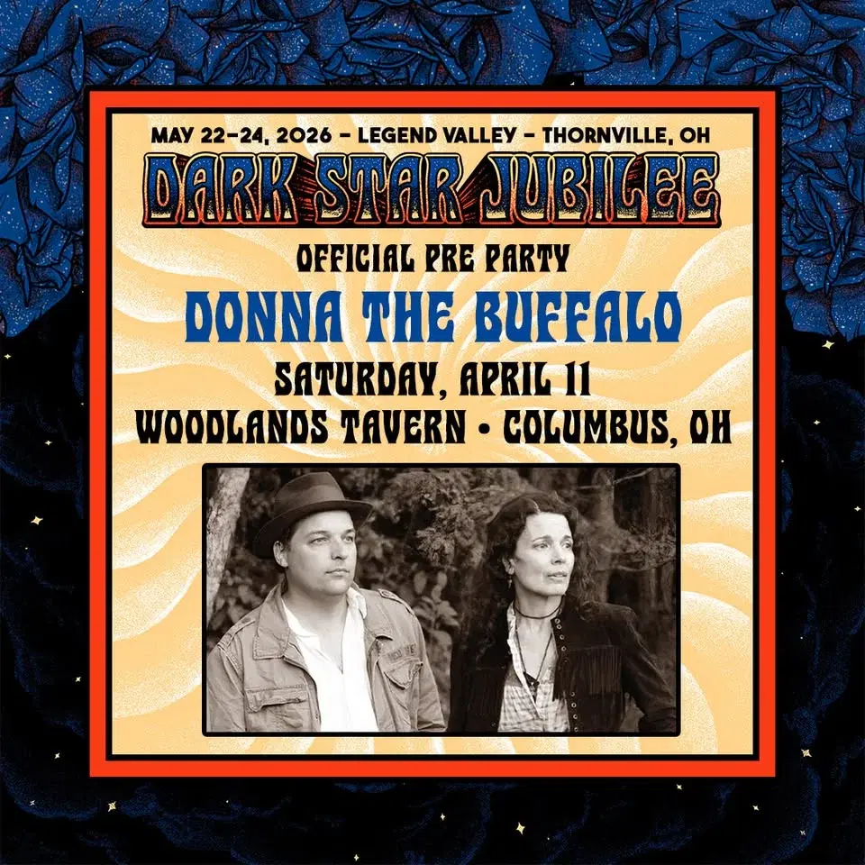 Dark Star Jubilee pre-party ft. Donna the Buffalo at Woodlands Tavern