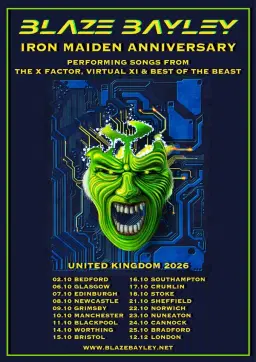 Blaze Bayley | Iron Maiden Anniversary | Blackpool