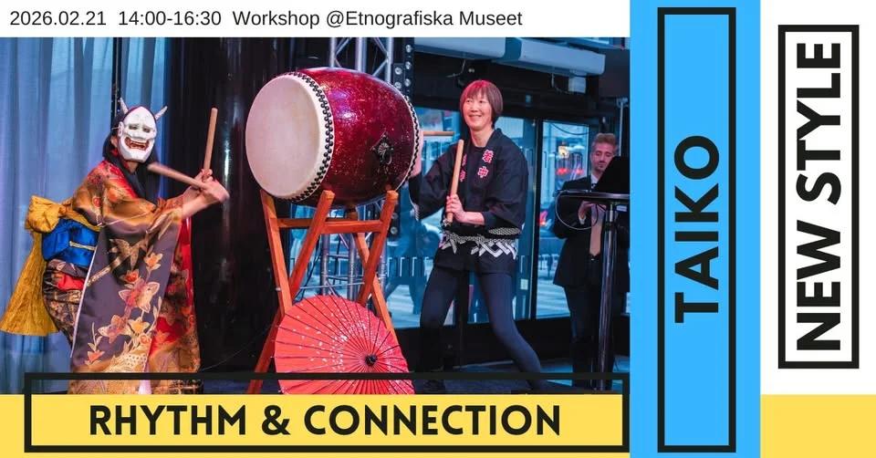 Taiko – Japanese Drum Workshop: Explore Hachijo Style and Shared Drumming – All Level