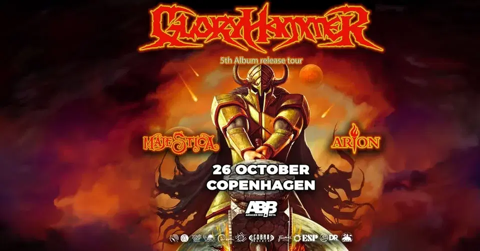 Gloryhammer (UK) - Support: Majestica + Arion - Amager Bio