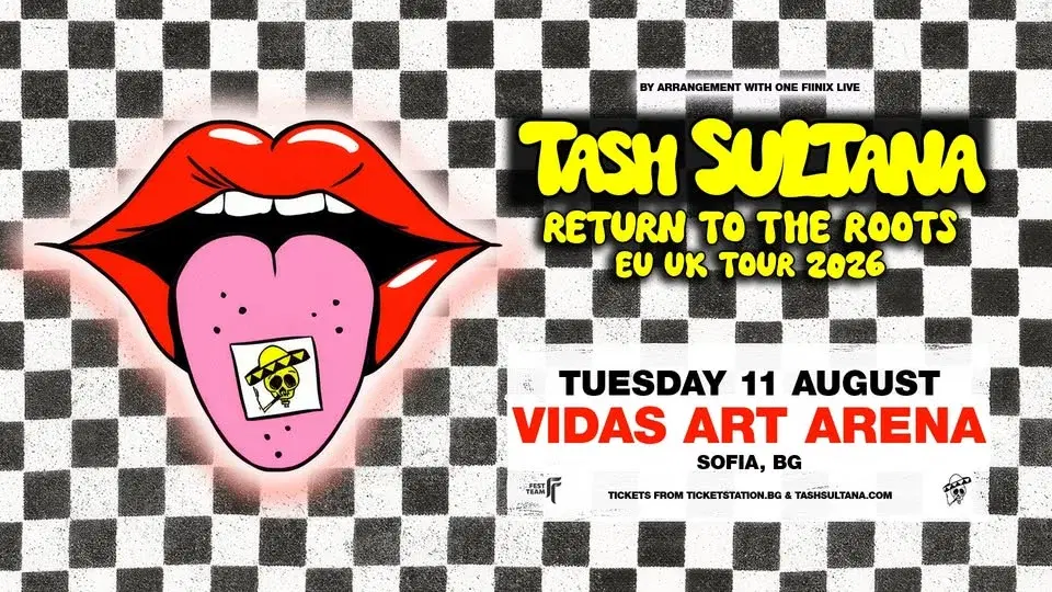 TASH SULTANA - Return to the Roots @ VIDAS Art Arena, Sofia, 11.08.26