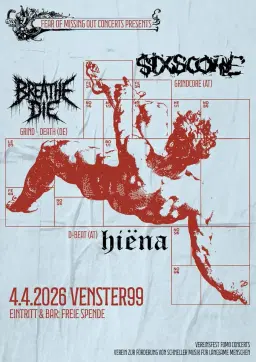 SIXSCORE | BREATHE//DIE | HIËNA