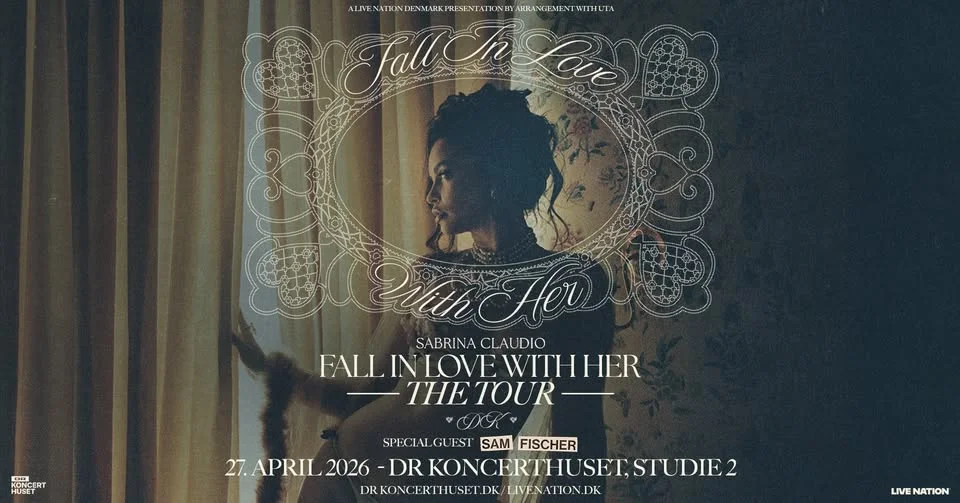 Sabrina Claudio: Fall In Love With Her - The Tour / Special guest: Sam Fischer / DR Koncerthuset