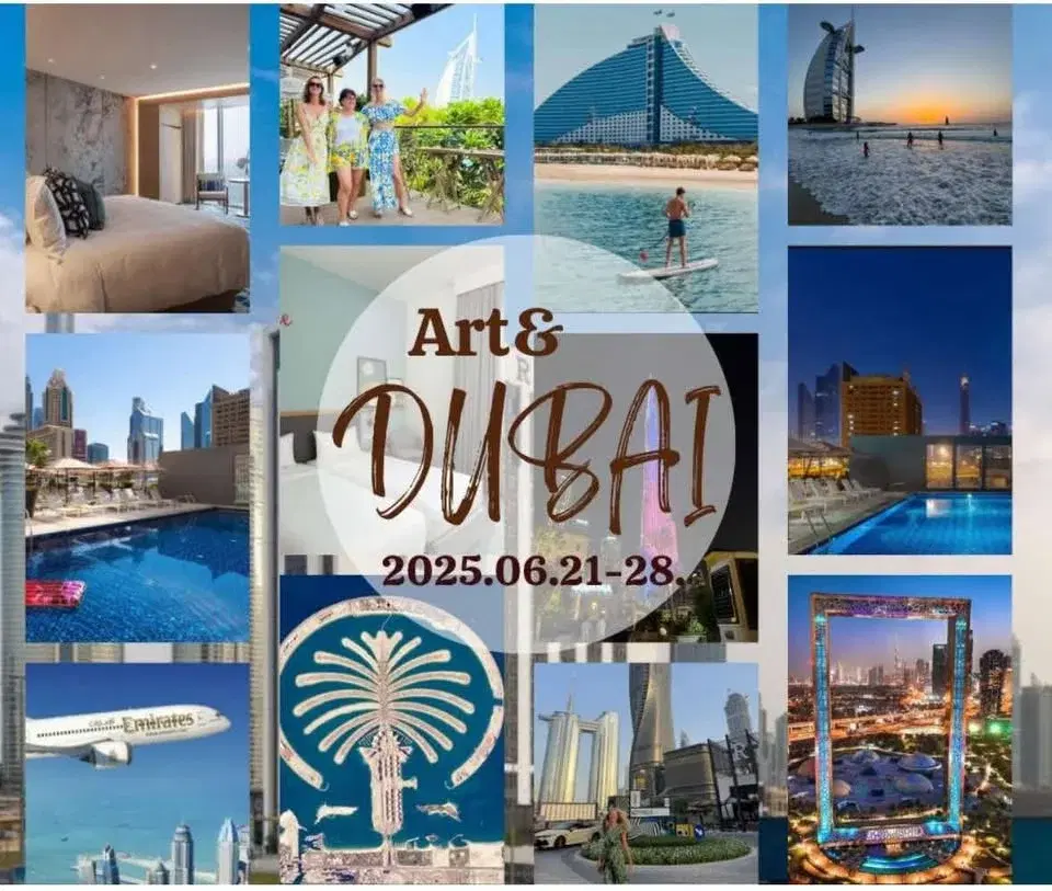 BETELT! FESTŐTÀBOR DUBAIBAN 2026.06.21-28./ FESTEGESS VELÜNK A SIVATAGI OÁZISBAN