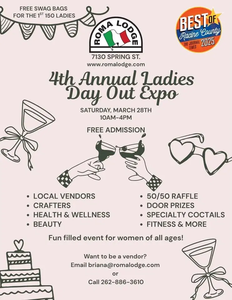 Roma Lodge 4th Annual Ladies Day Out