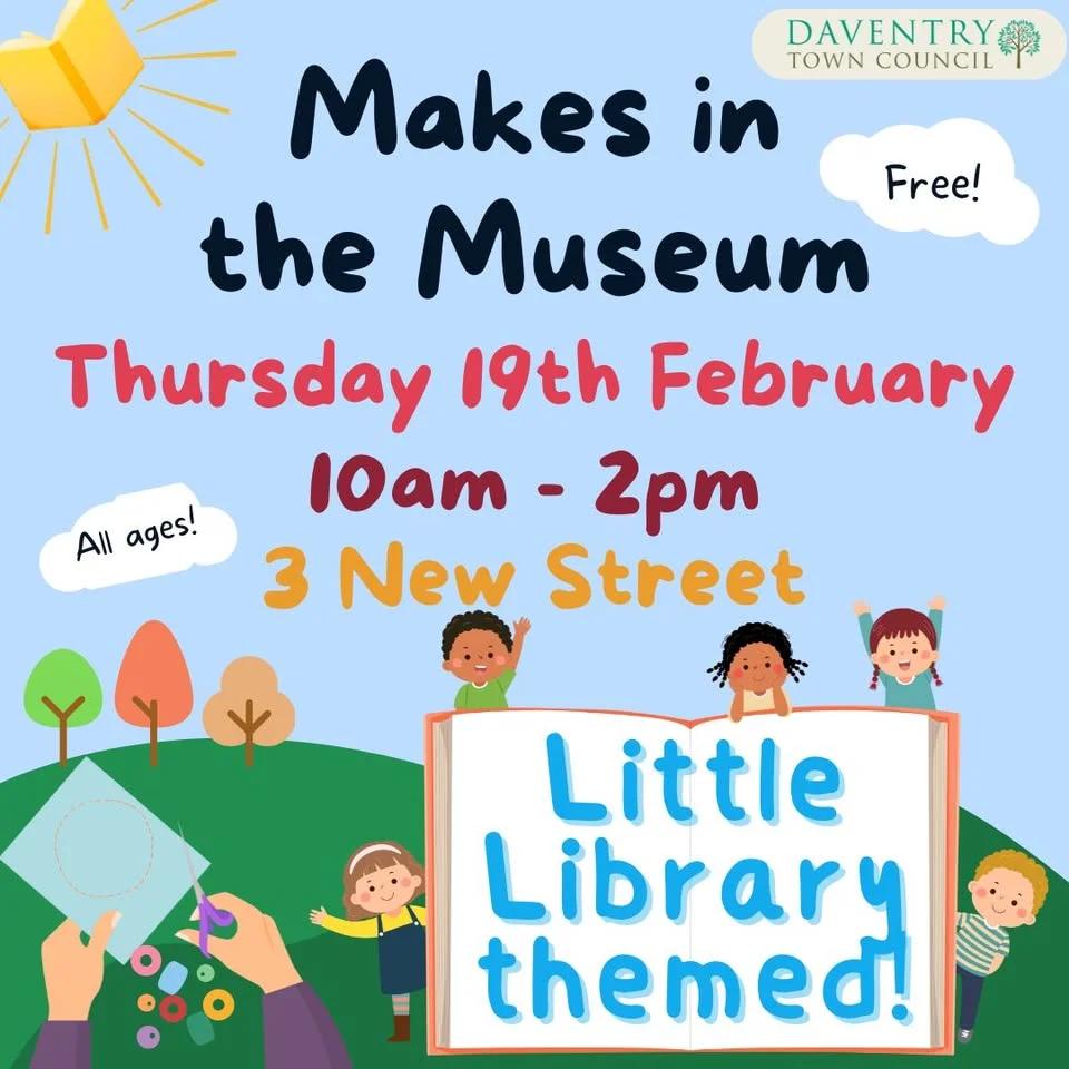 Makes in the Museum – Free Drop-in Session - Thursday 19th February (Half Term School Holidays)