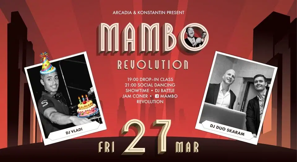 Mambo Revolution - 27 March - Vladi's birthday bash 🎂