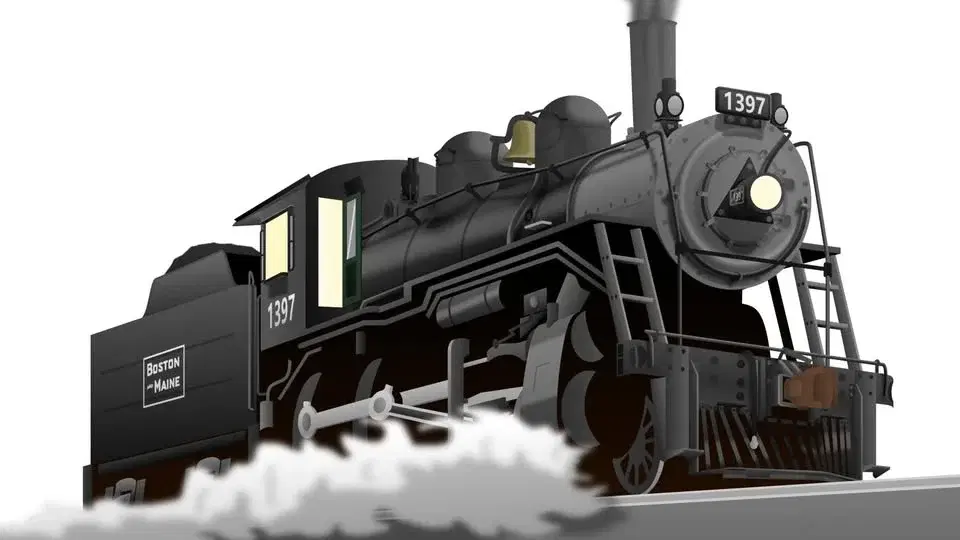 Boston & Maine 1397 Strasburg Steam Photo Charter