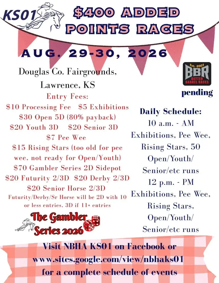 KS01 Aug. 29-30 Points Race Weekend