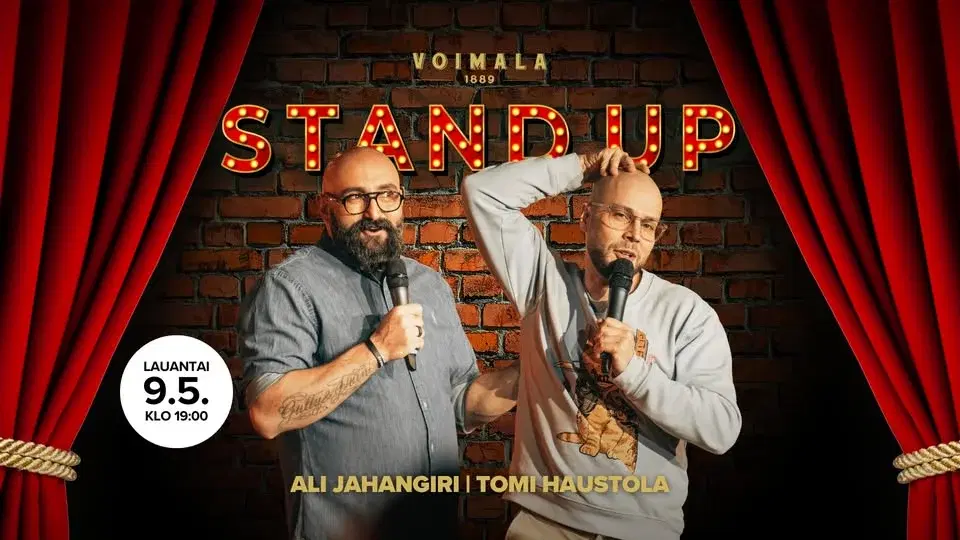 Ali Jahangiri ja Tomi Haustola - Voimalan Stand Up Club