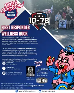 FIRST RESPONDER WELLNESS RUCK – 2026