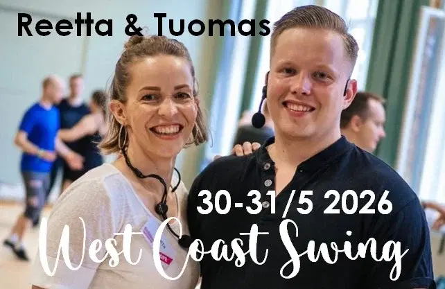 Helgkurs med Tuomas & Reetta den 30-31 maj