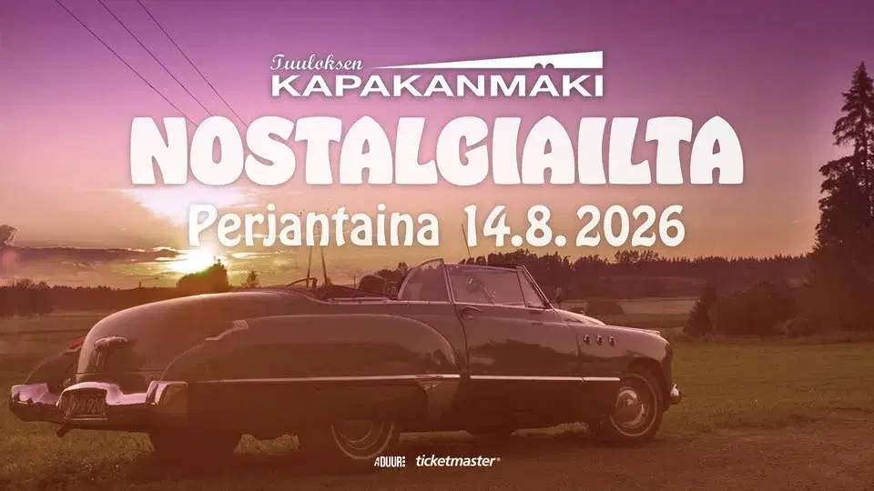 NOSTALGIAILTA 2026 - Keiski & ENO