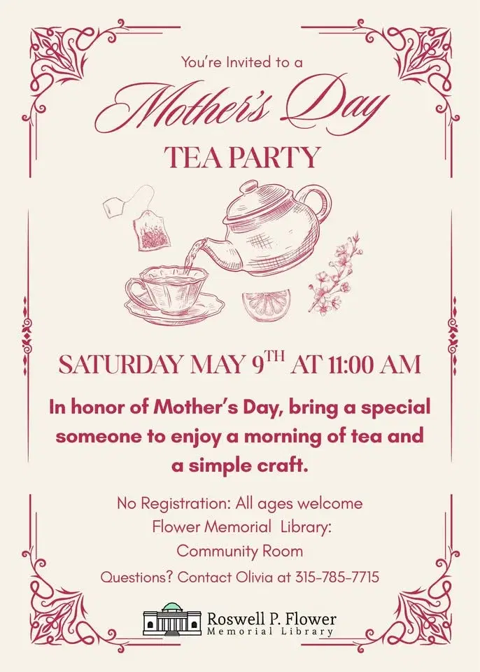 All Ages and Abilities Mother’s Day Tea