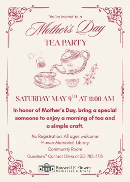 All Ages and Abilities Mother’s Day Tea