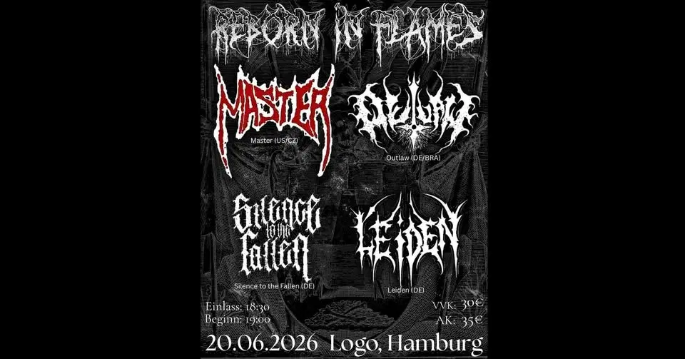 REBORN IN FLAMES FEST | LOGO Hamburg