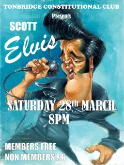 Elvis Tribute Night with Scott Elvis