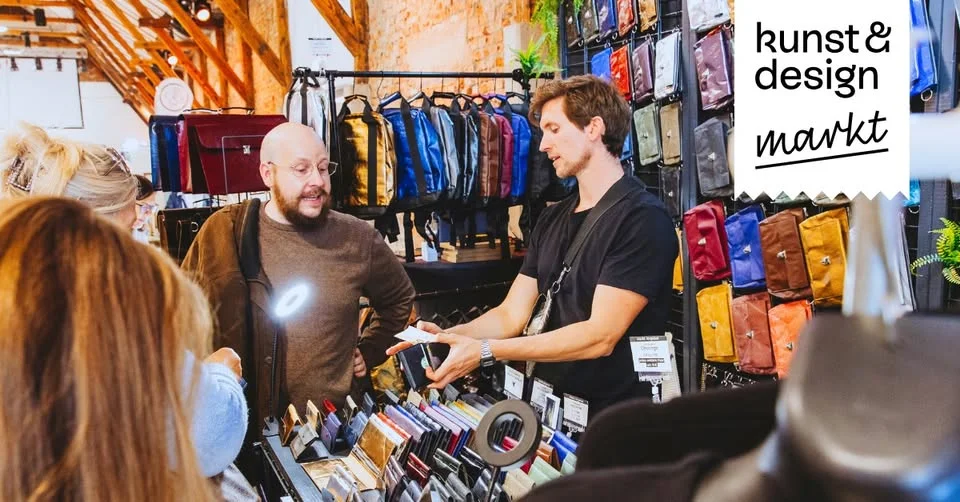 kunst & design markt Augsburg: 25.–26.04.26 💛