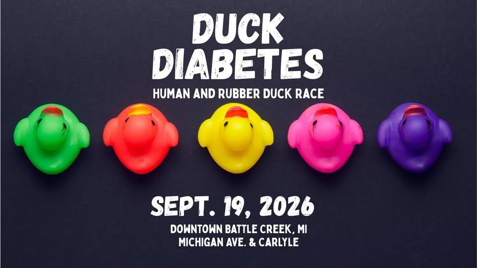 Duck Diabetes - Human and Rubber Duck Race