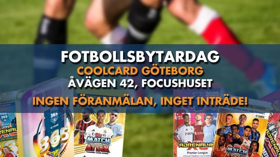 Årets Första Bytesdag - Fotbollskort med Coolcard Göteborg!