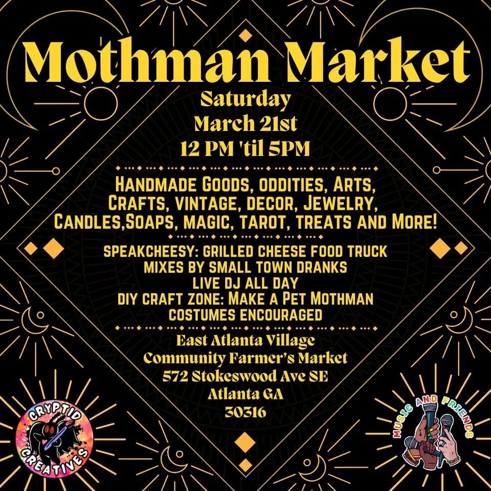 Mothman Market: Handmade Oddities and Weird Goods Galore!