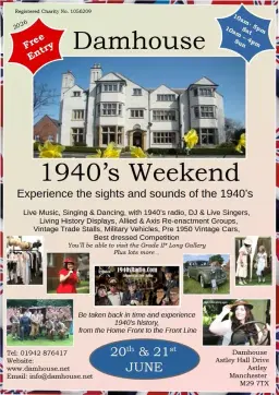 Damhouse 1940's Weekend 2026