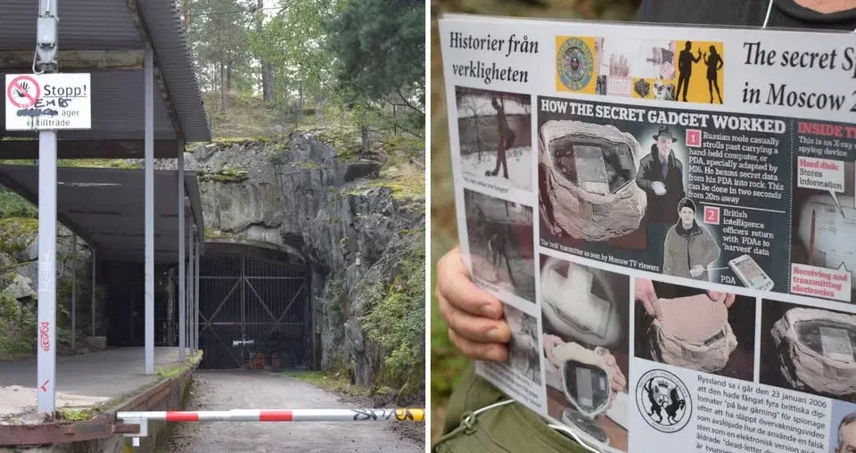 Spionvandring – Besök hemlig militärbas