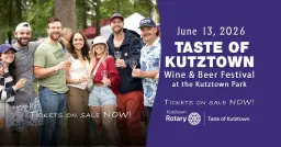 2026 Taste of Kutztown Wine & Beer Festival