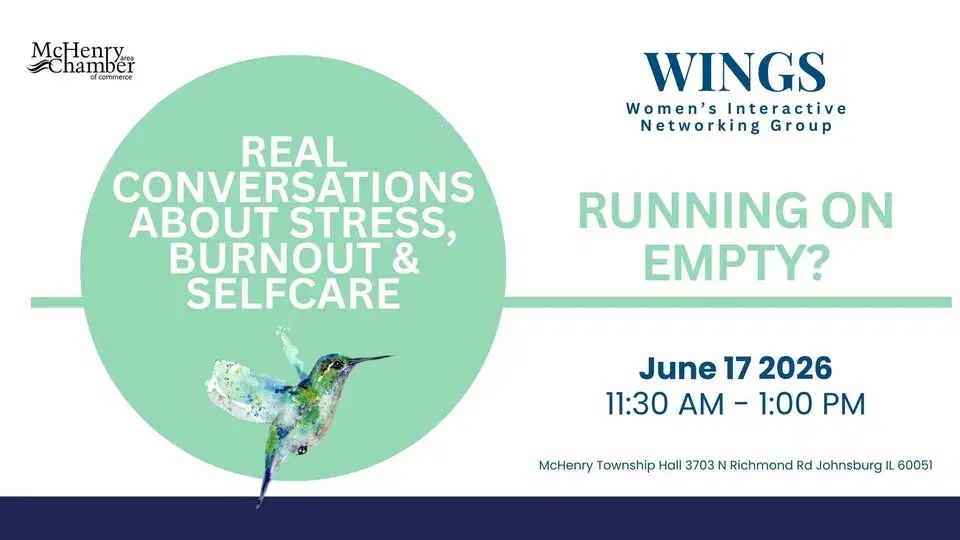 WINGS Luncheon: Running on empty? Real Conversations About Stress, Burnout & Self-Care