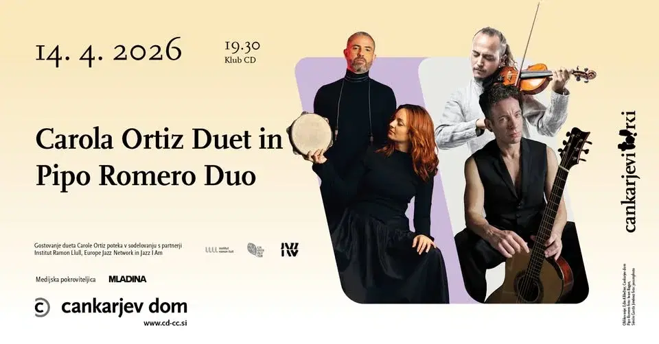 Carola Ortiz Duet in Pipo Romero Duo // Cankarjevi troki