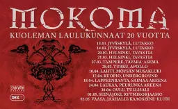 MOKOMA – Kuoleman laulukunnaat 20 vuotta 27.3. | Tavara-asema