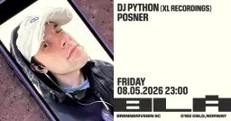 DJ Python (XL Recordings) & Posner /BLÅ