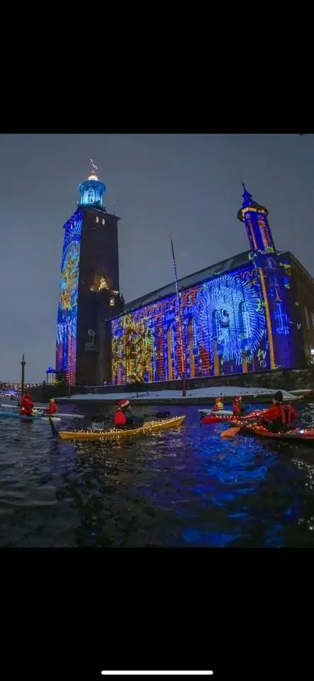 Luciapaddling Stockholm