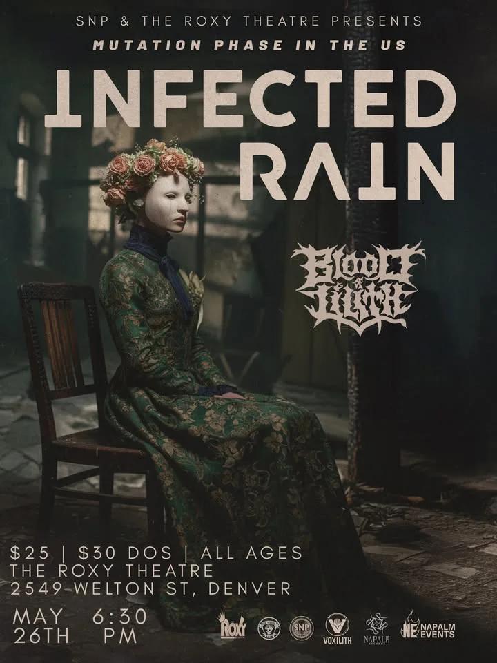 Roxy and SNP: Mutation Phase in the US tour w/ Infected Rain and Blood of Lilith.