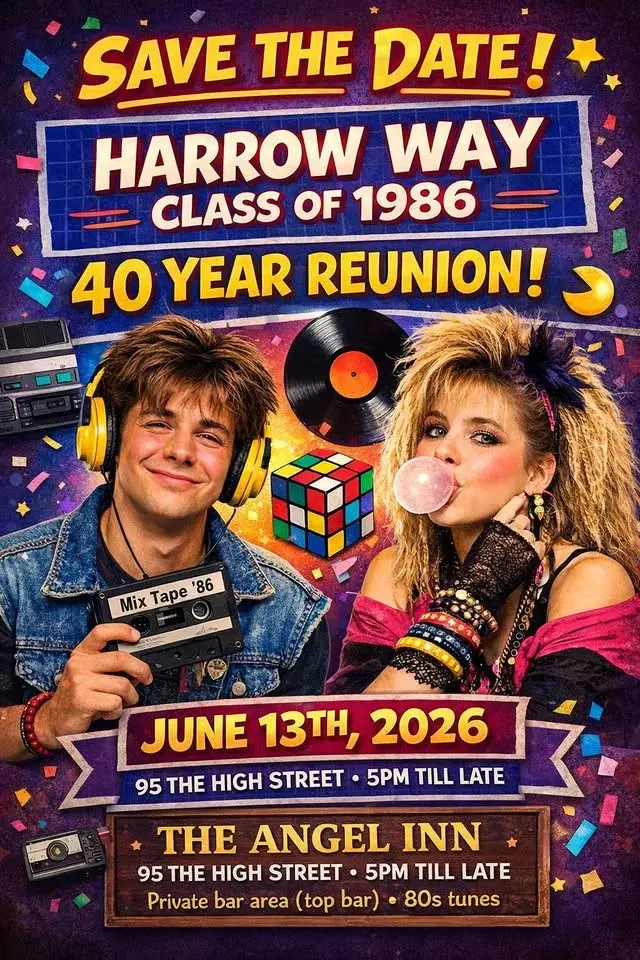 Harrow Way class of 1986