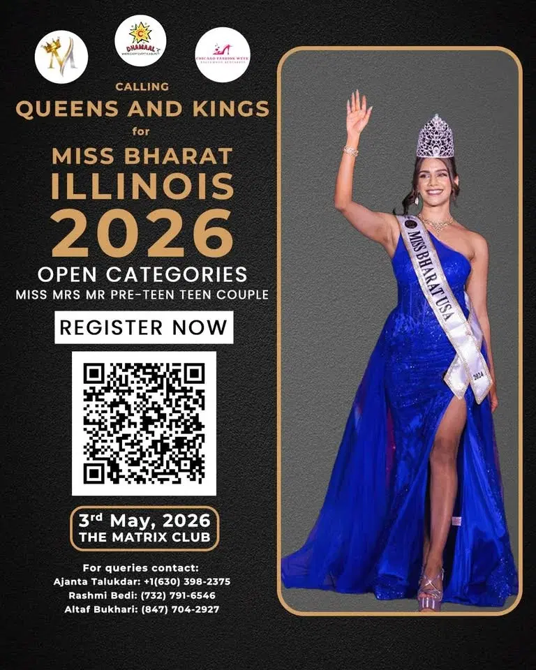 Miss Bharat Illinois 2026
