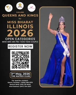 Miss Bharat Illinois 2026