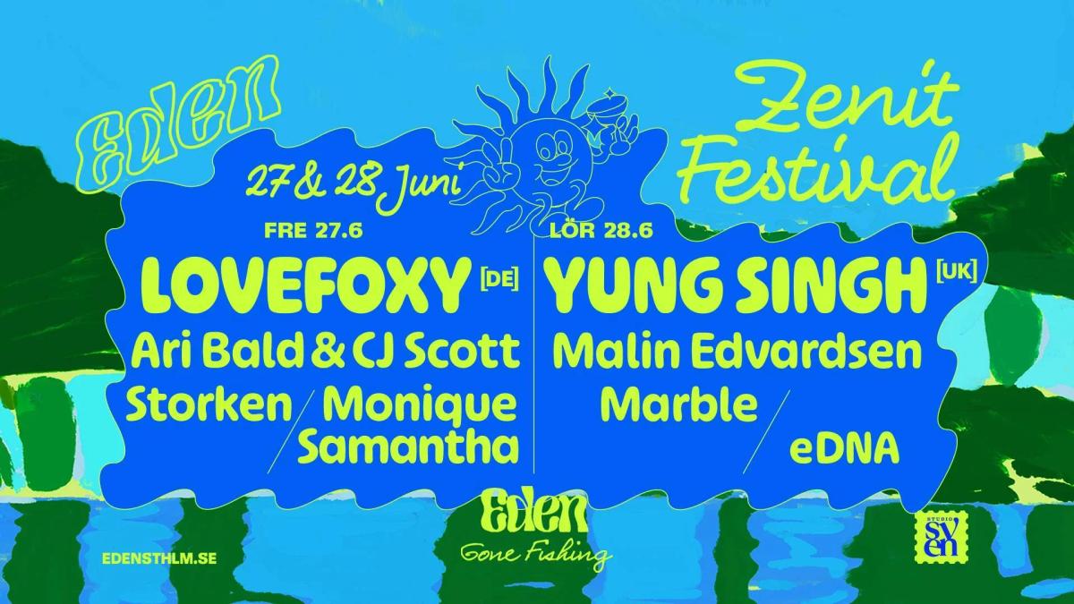 Zenit Festival 2025 🎶✨ – Tvådagars Dansfest på Eden!