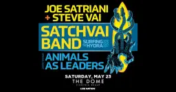 SatchVai Band Ft Joe Satriani & Steve Vai with Animals As Leaders