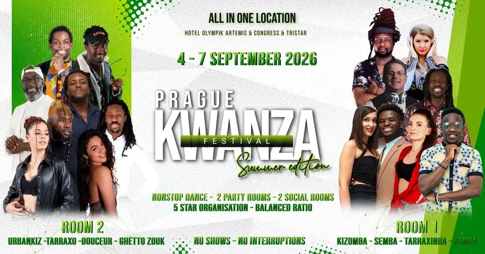 PRAGUE KWANZA FESTIVAL - Summer edition 2026