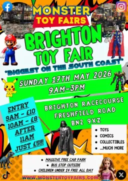 Brighton Toy Fair - BIGGEST on South Coast - over 150 stalls