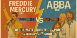 ABBA VS QUEEN - THE ULTIMATE TRIBUTE DAY PARTY BOURNEMOUTH 2026
