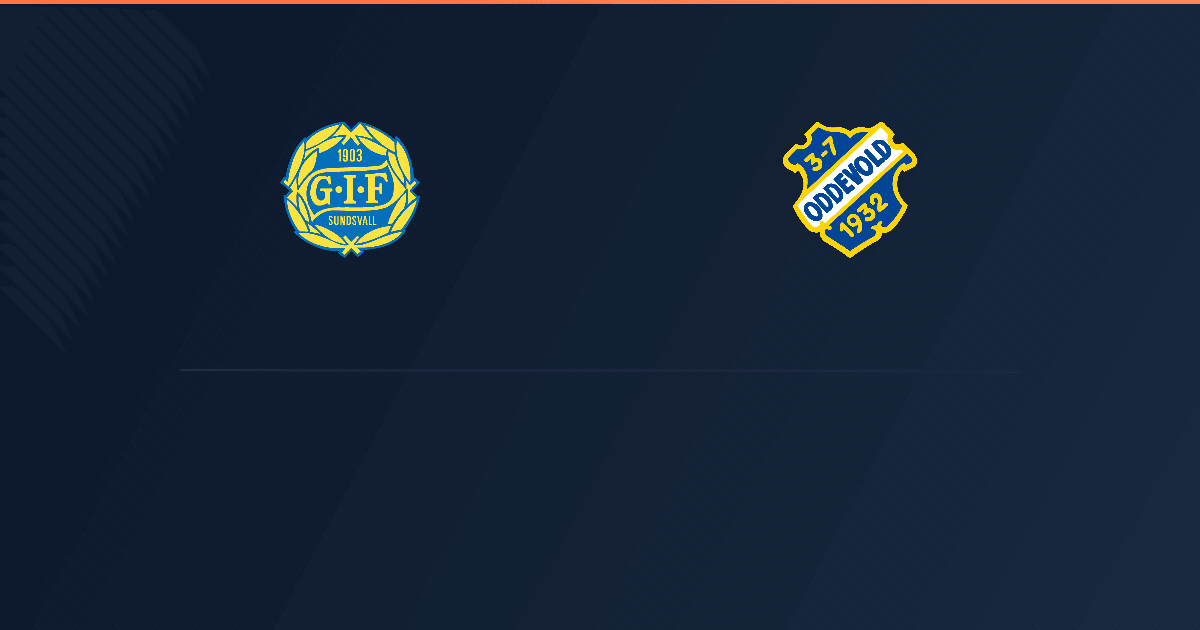 Sundsvall vs Oddevold