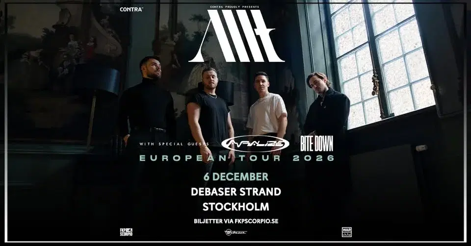 Allt + Special guests: Avralize + Bite Down