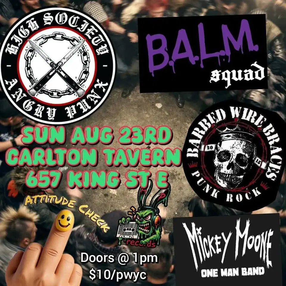 Matinee - HIGH SOCIETY, BALM SQUAD TOUR