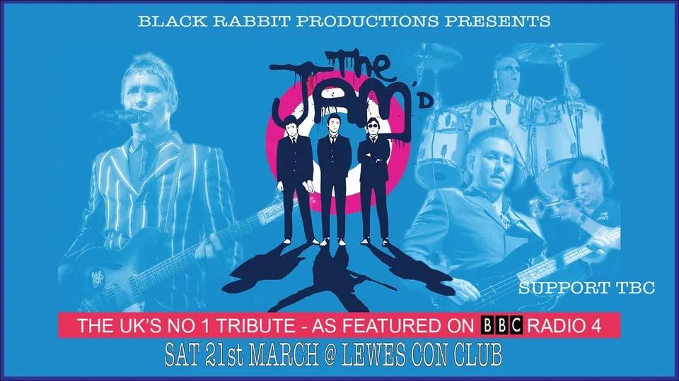 The Jam'd + Support - Lewes Con Club