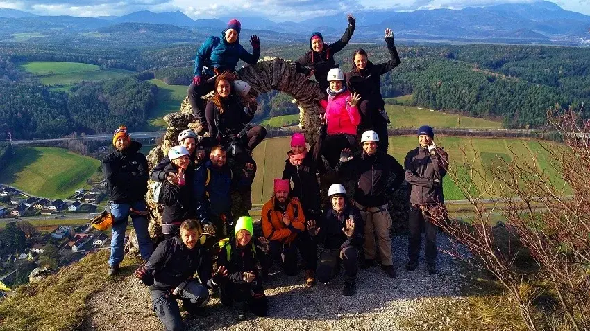 Burgenlandi via ferrata kaland kezdőknek